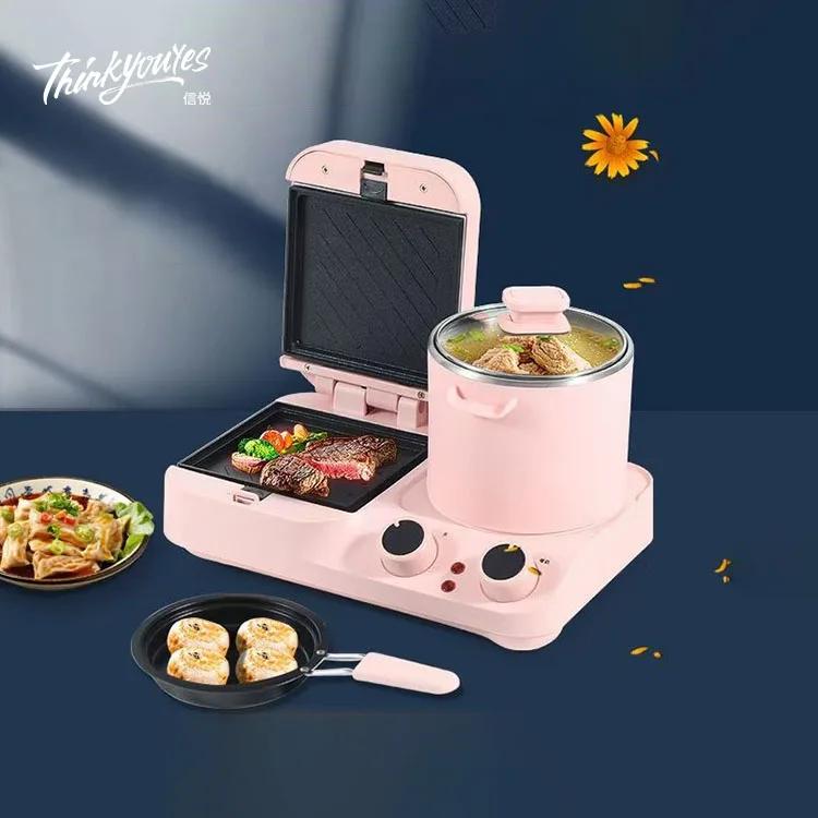 Fry Steam Cook Sandwiches Waffles Making All in One Multi Function