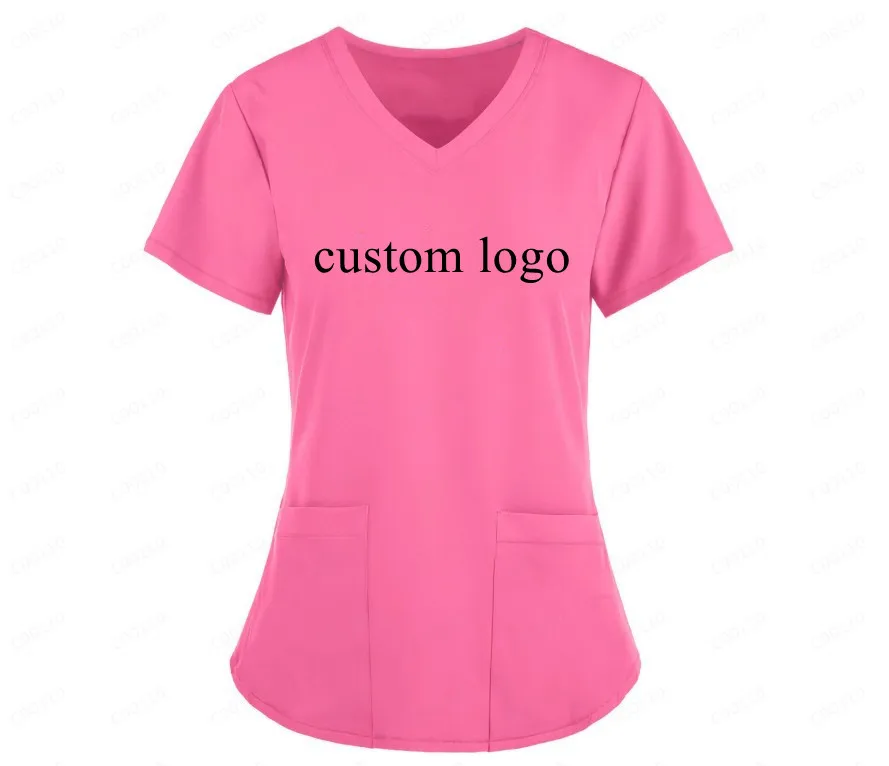 Fashion Nurse Uniform Scrubs Receptionist Nursing Sets Medical Hospital
