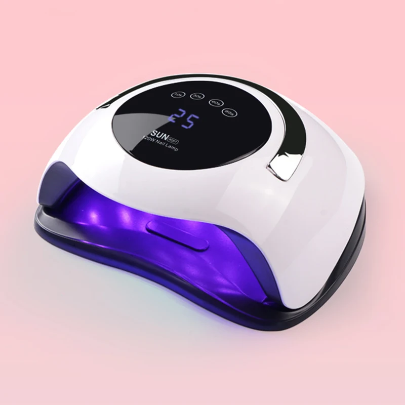 120W Sun BQ5T светодиодные УФ лампы файл для гель лак для ногтей сушилка комплект Led 365nm + 405nm 110-240V Электрический ЕС, США вилка ABS