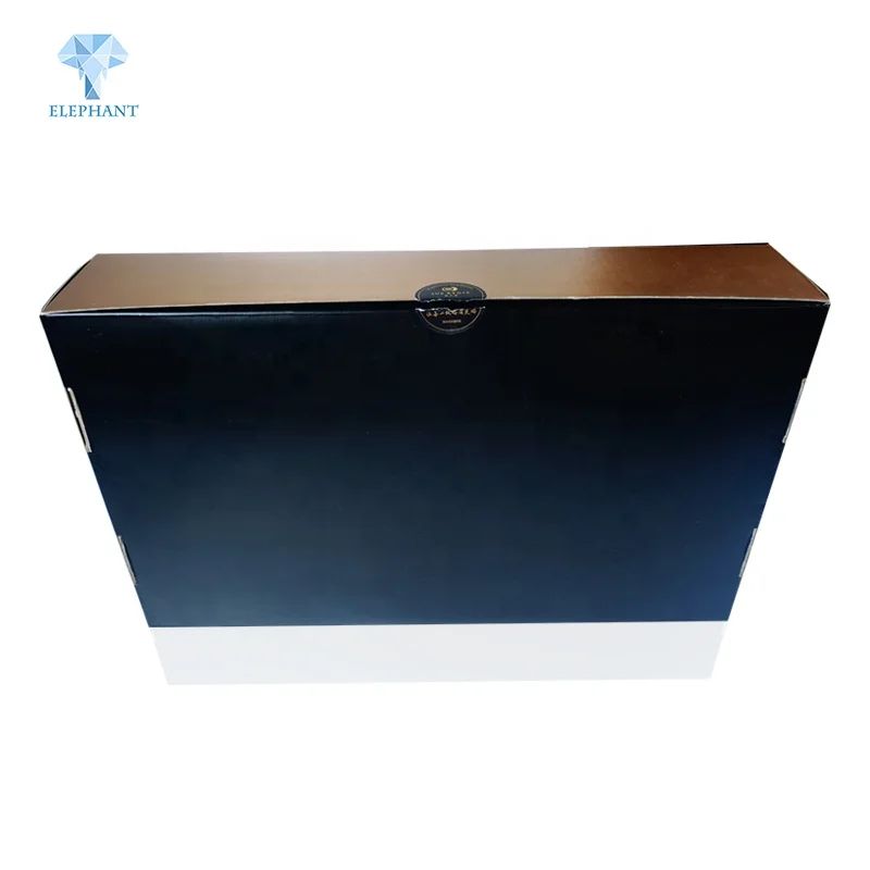 Изготовленный на заказ логотип винная гофрированная бумага подарочная упаковка набор пенопластовая коробка для вина