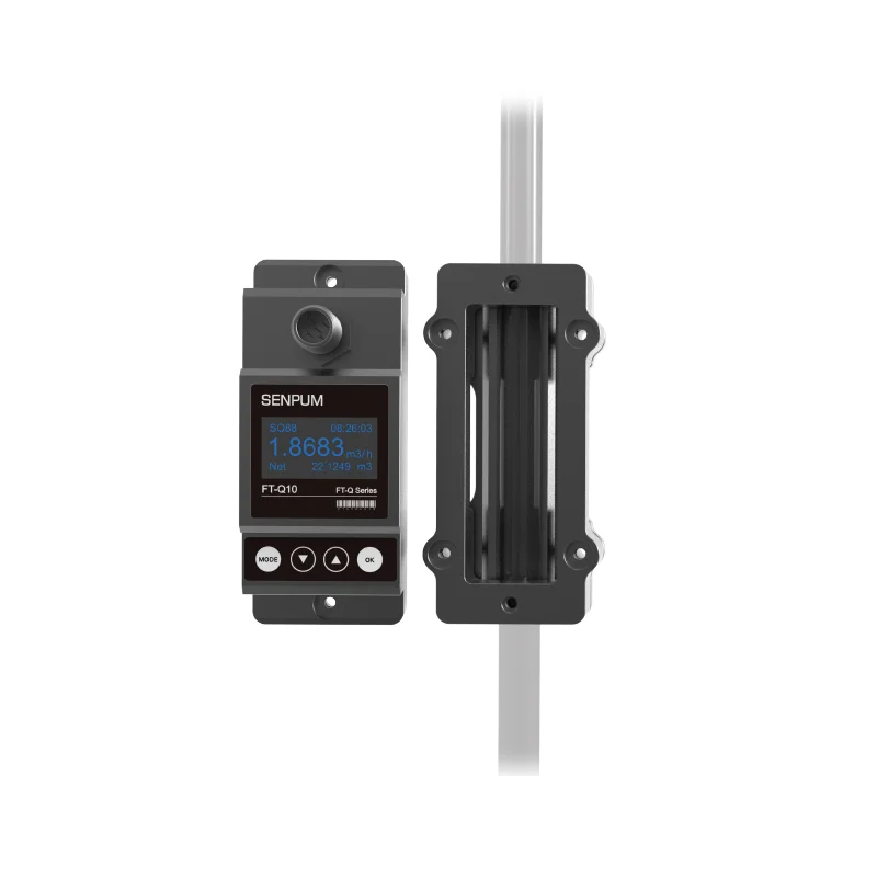 Senpum Flow Test Sensor Portable Digital Fuel DN10 Smart Ultrasonic Water Diesel Flow Meter RS485