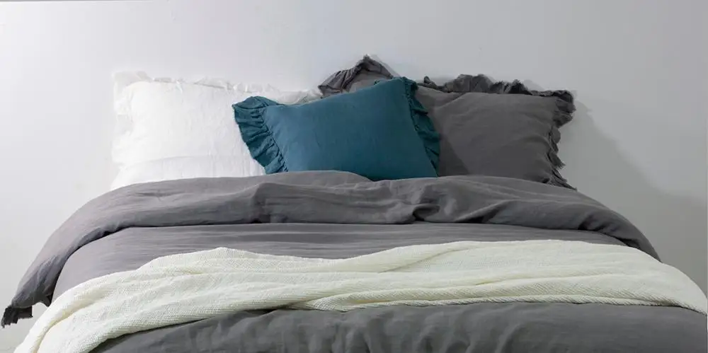 
Оптовая продажа, Лидер продаж, постельное белье из 100% французского льна, постельное белье из чистого льна, Комплект постельного белья из натурального льна 