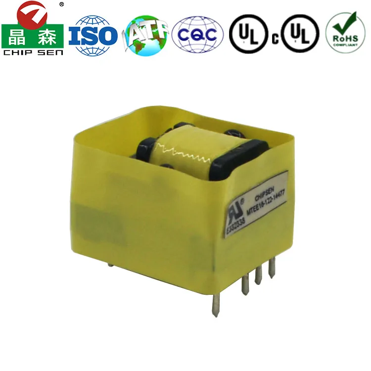 Ee16 High Frequency Electronic Flyback PCB Voltage Transformer 12V 10A Old Product Category