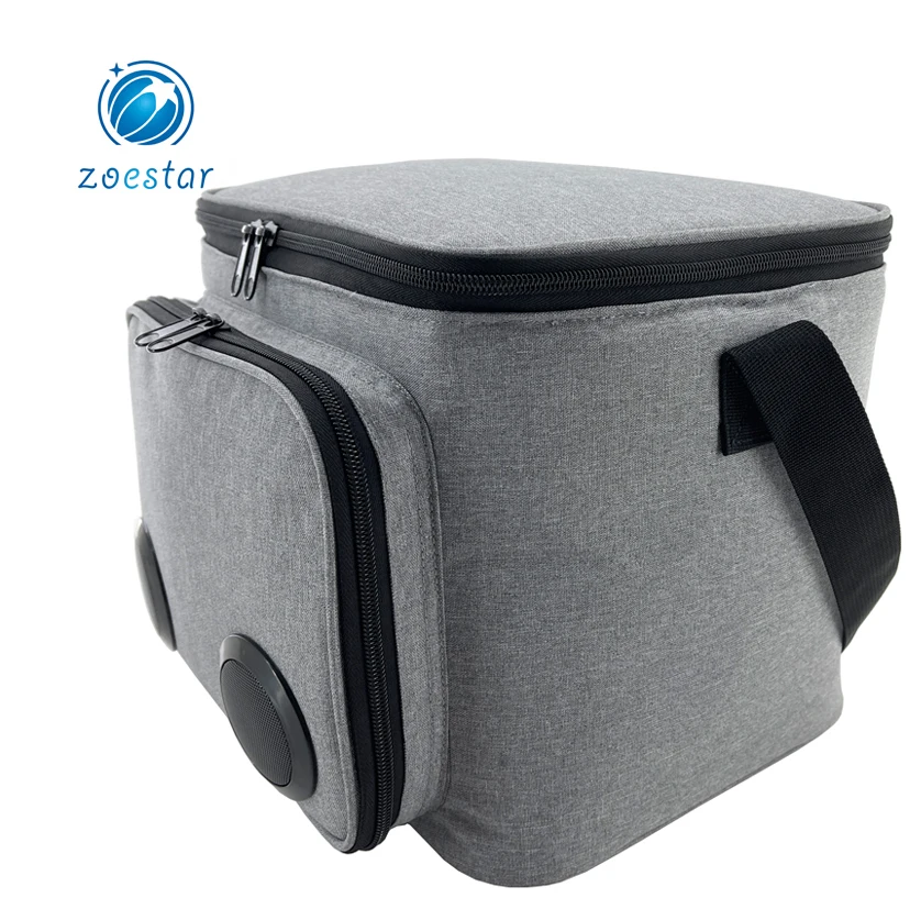 Insulated Bluetooth Speakers Food Drinks, Rechargeable Battery Supports Foldable Travel Outdoor Picnic Cooler Shoulder Bag manufacture