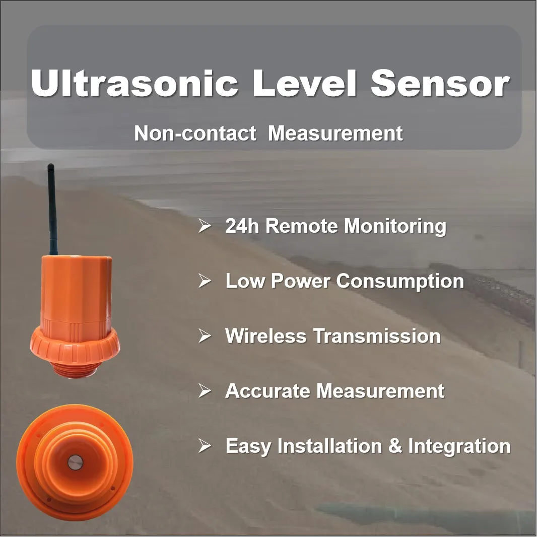 Explosion Proof Distance Sensor Ultrasonic Water Level Sensor Wireless ...