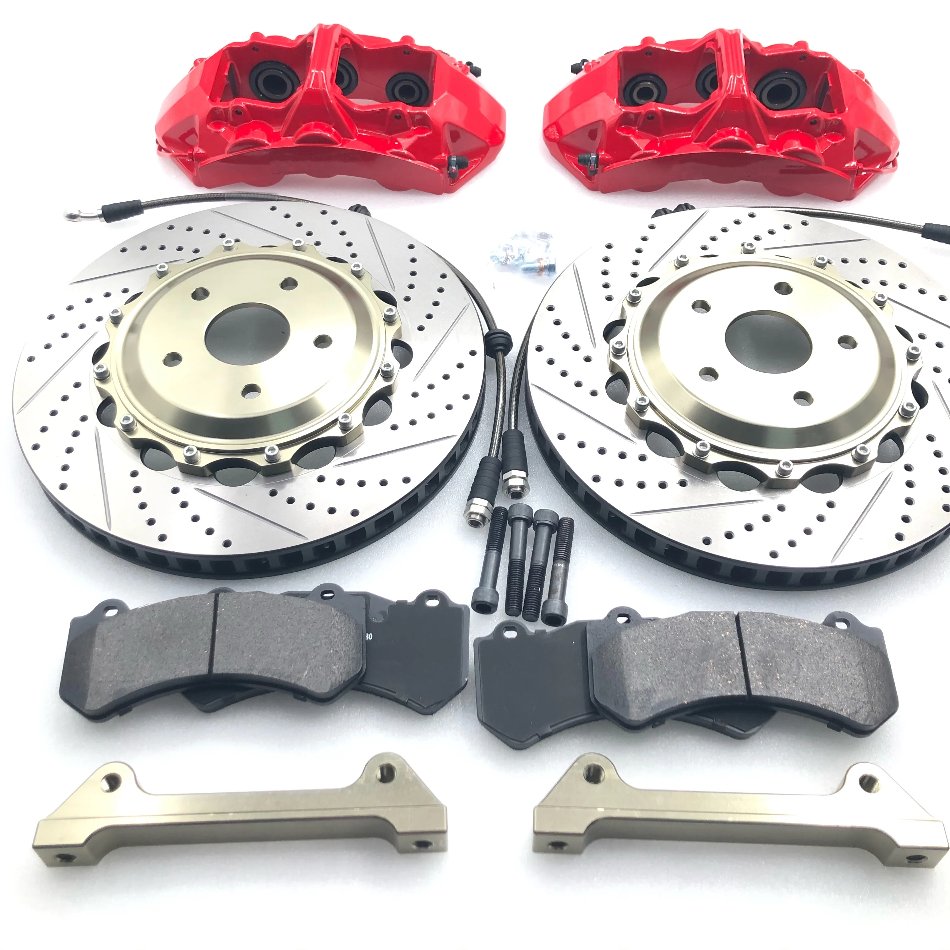 High Quality Customizable 6 Pot Calipers Brake Used Condition for Front Wheels for Toyota Land Cruiser Audi bmw Lexus Is350