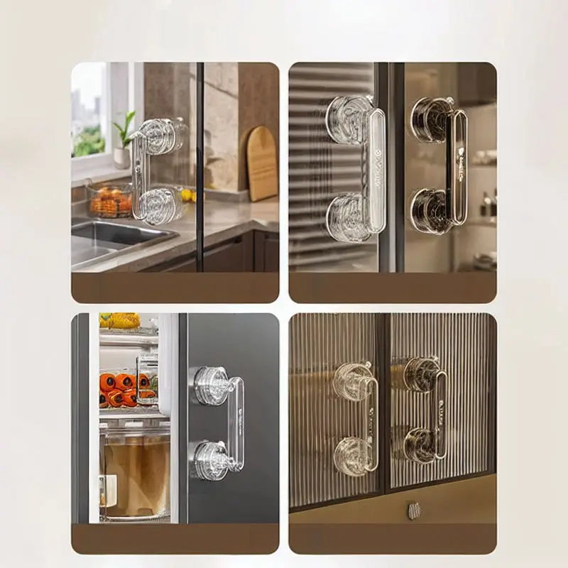 Premium Glass Suction Cup Door Handle