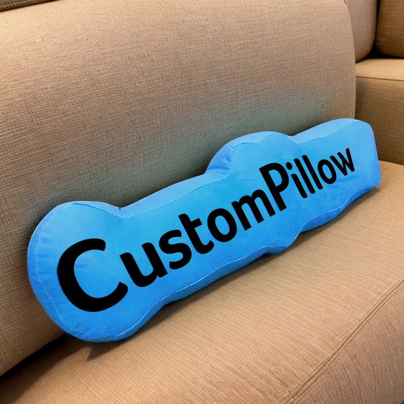 Custom 3D Sublimation Printed Polyester Cotton Pillow Case for Home or Hotel Use Personalized Seat Cushions Custom Pillow
