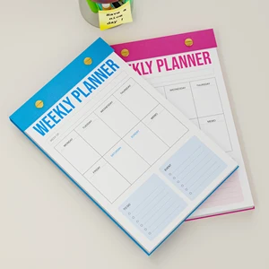 Personalized Custom Printing Undated Daily Monthly Planner Memo Pad Tear-off Sheets To-do List Note Pad Notepad