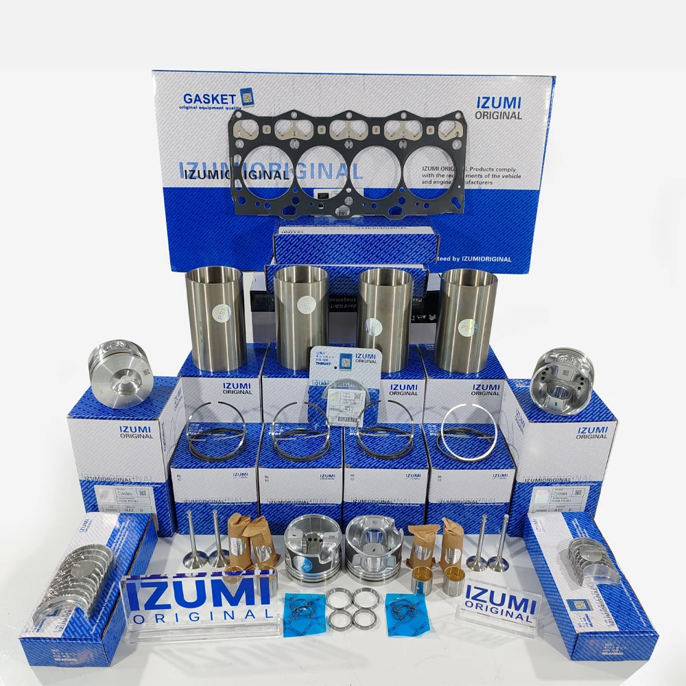 IZUMI ORIGINAL 4D56 4D33 4D34 4D32 4D35 4D31 L3E Overhaul Engine Spare Parts Rebuild Liner Kit for MITSUBISHI