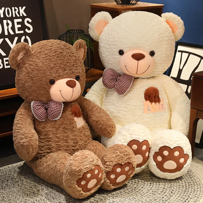 Wholesale Teddy Plush Bear Soft Toy Custom Big Animal for Birthday Gift Made of Polyester with PP Cotton Filling