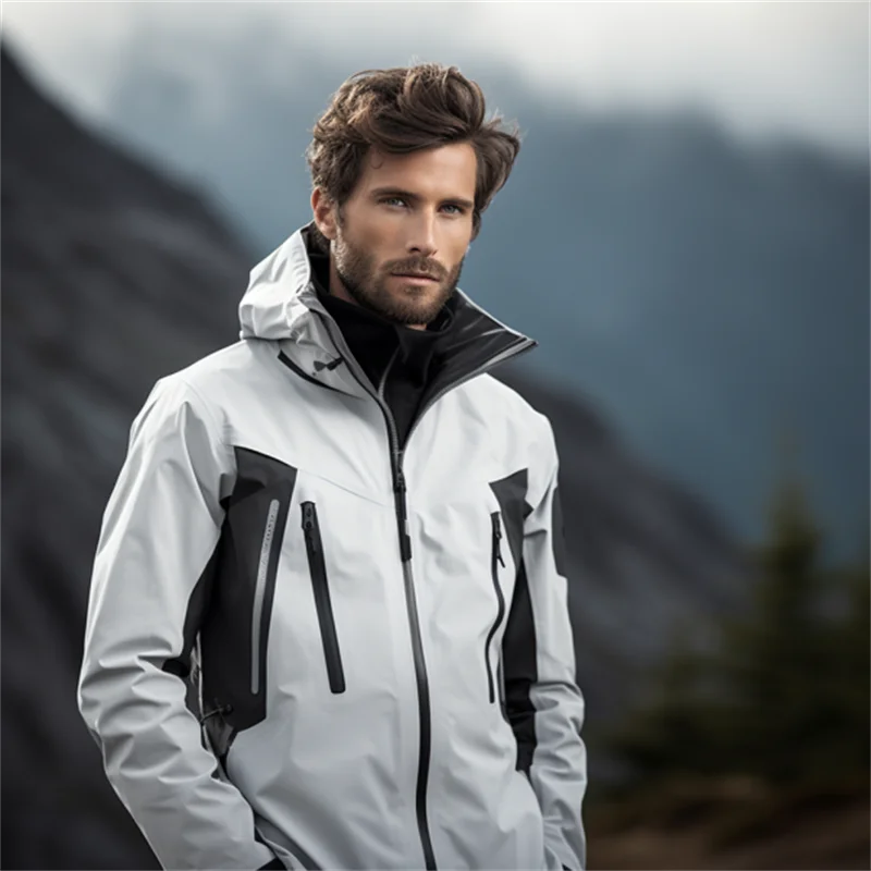 Best Price Newest Warm Windbreaker Fashion Waterproof Hiking Jackets Mens Outdoor Mens Clothing Men'S Mountaineering Jacket