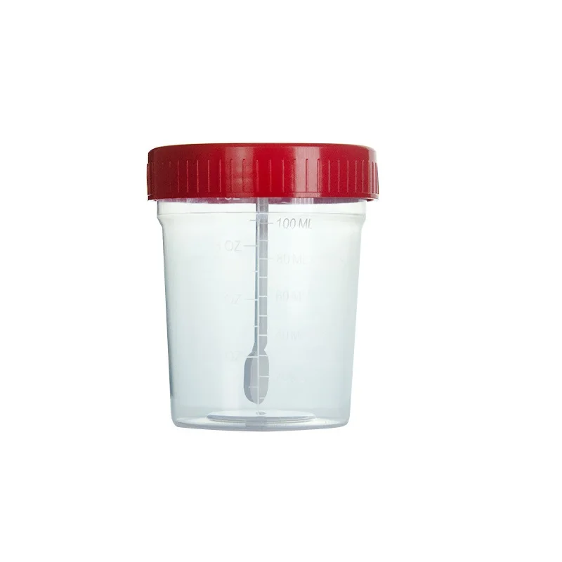 Data Brand Customizable Plastic 5ml & 10ml Sampling Cup with Spoon Stool Container manufacture