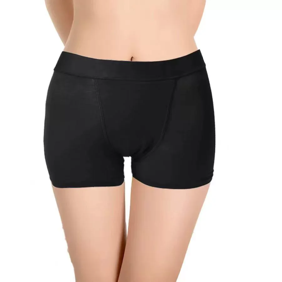 Bamboo period brief back view