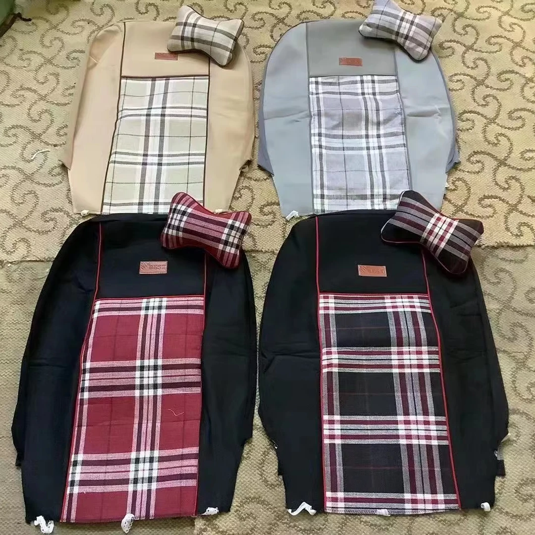 Stylish Universal Car Seat Cover Set for Saudi Arabia Vehicles HighQuality  Leather Fabric