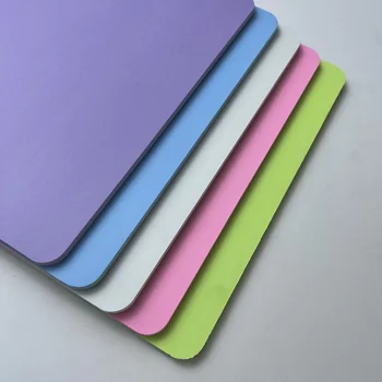 Manufacturer Supply 3mm 5mm Colored High density PVC Foam Sheet for wall decor