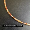 24. Carnelian Light - Faceted
