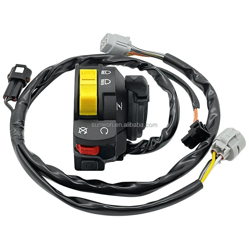Left Handlebar Switch Start Stop Hi/Lo Headlight for Arctic