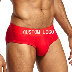 Customize Plain Color Underwear Mens Sexy Thong String Sexy Bodysuit Men Jockstrap Briefs