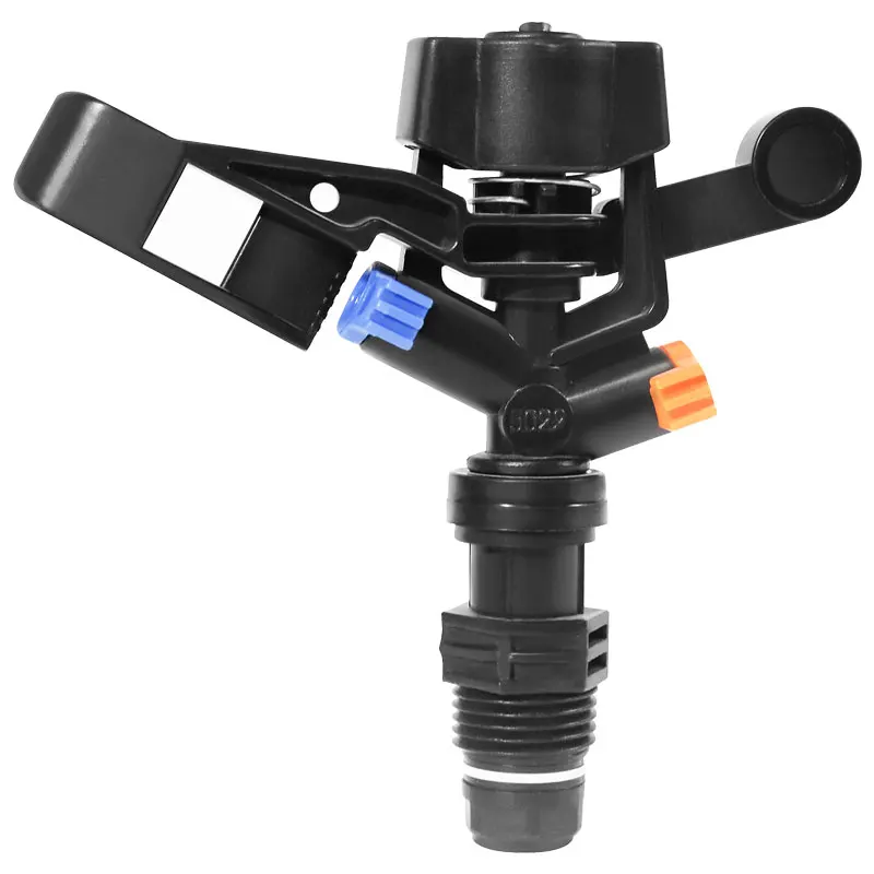 Automatic Oscillating Garden Sprinklers Stake Plastic 3/4 Female Sprinkler Head Water Sprinkler Irrigation System Agricultural