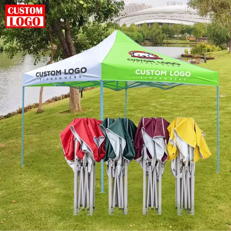 10x10 Canopy Design Branded Canopy Tent Water-proof Advertising