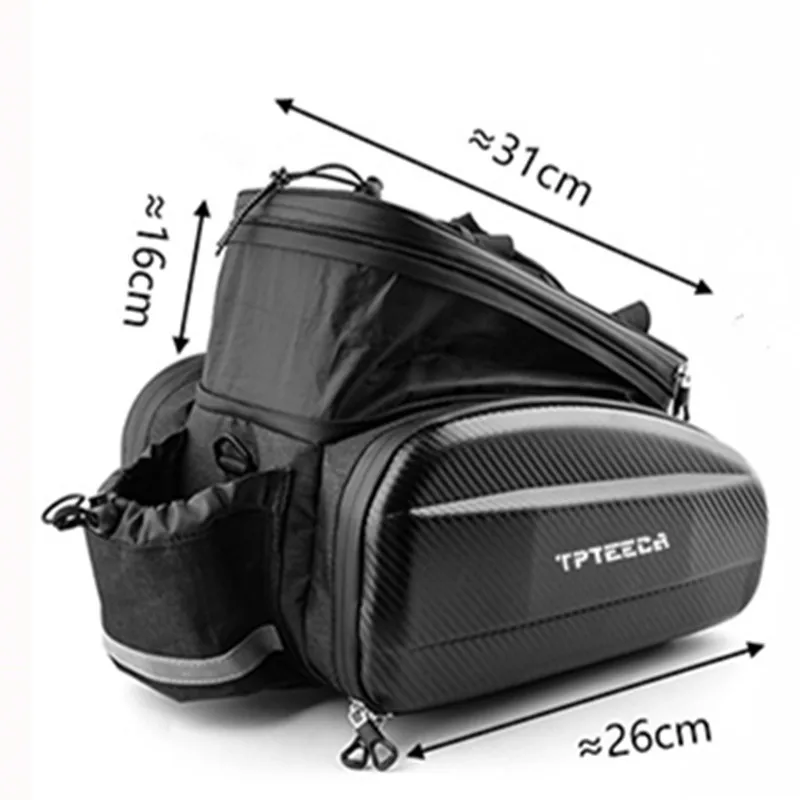 Durable Waterproof Travel Bike Bag, Expandable Design, Suitable For Cycling Trips And Long Journeys_voghion.com