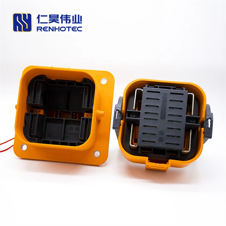 500A MSD Manual Service Disconnect for Servicing PHEV System Plug With Fuse and Front Mount Receptacle