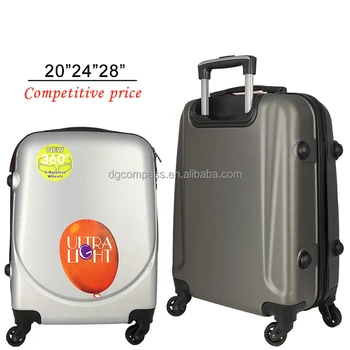 ABS Material Wholesale 3 piece Portable CarryOn Travel Suitcase Set ABS Large Capacity Travelling Trolley Luggage Set for Unisex