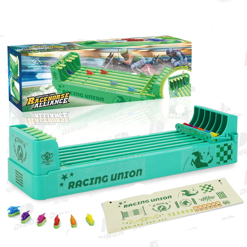 Alibaba.com: Decision Miniature Desktop Derby Horse Race 6-Horse Racing ...