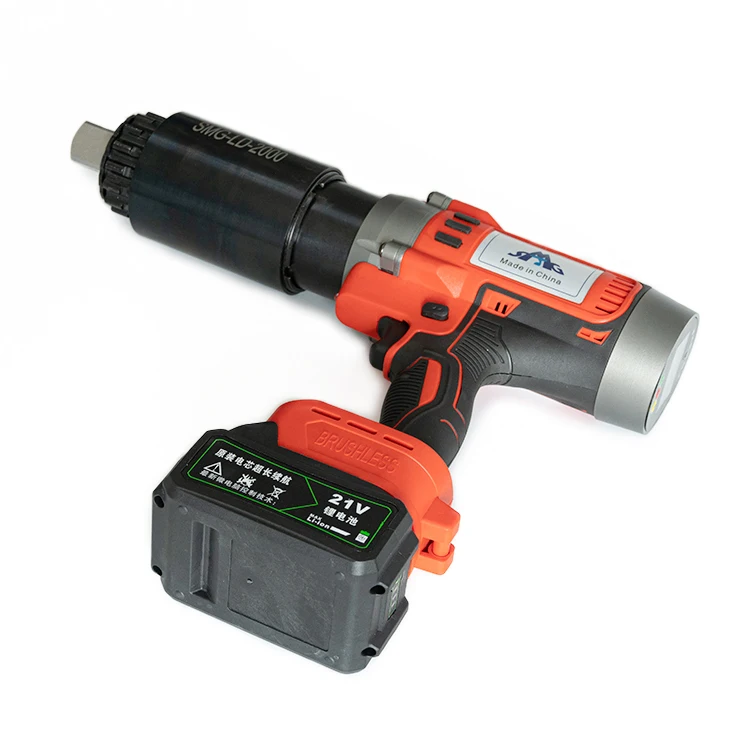 Профессиональный Интеллектуальный беспроводной ударный ключ 2000 нм мощный Электрический динамометрический 21 В для промышленного использования