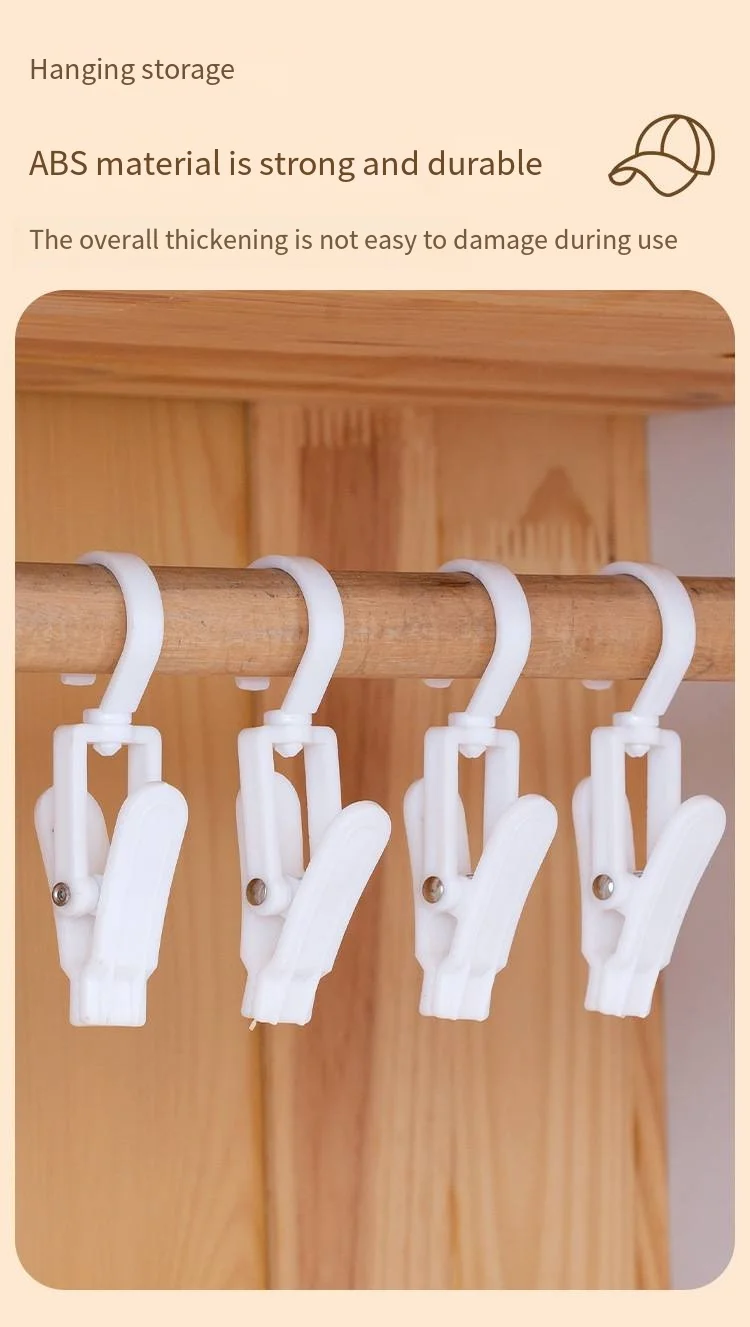 New multifunctional hat clip rotating novelty hooks curtain drying sock towel scarf display clip novelty hooks details