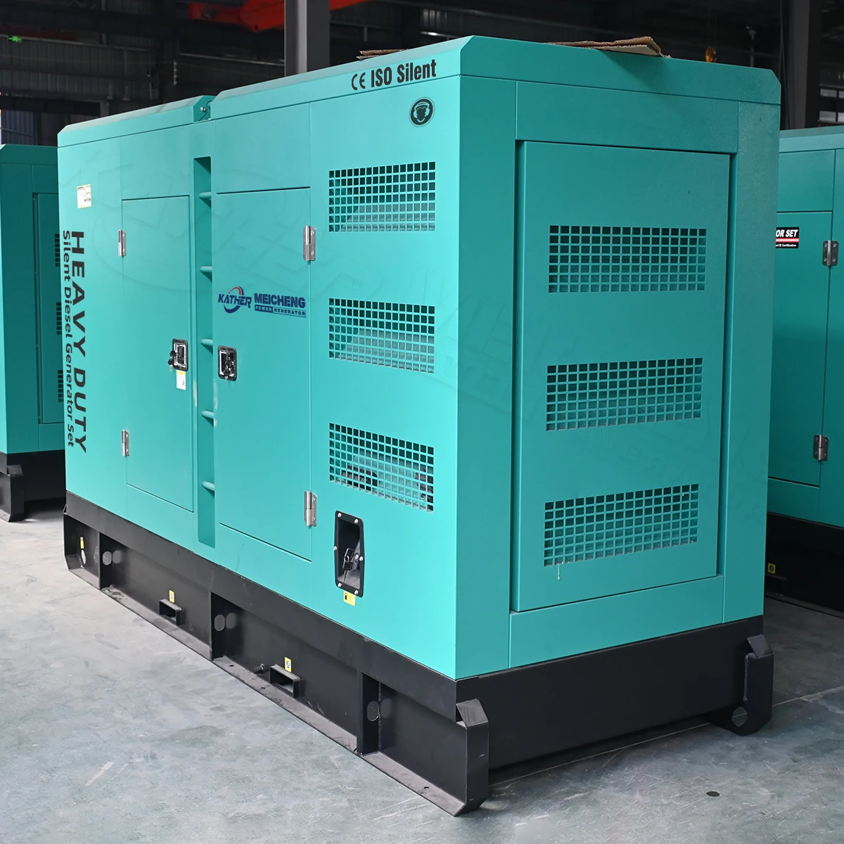 product diesel engine 50kw 80kw 100kw 300kw 500kw 800kw 1000kw 1500kw 2000kw fully automatic silent canopy diesel generator for cummiins225-7