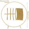 Arche annulaire dorée de 1,8 m en 9 sections