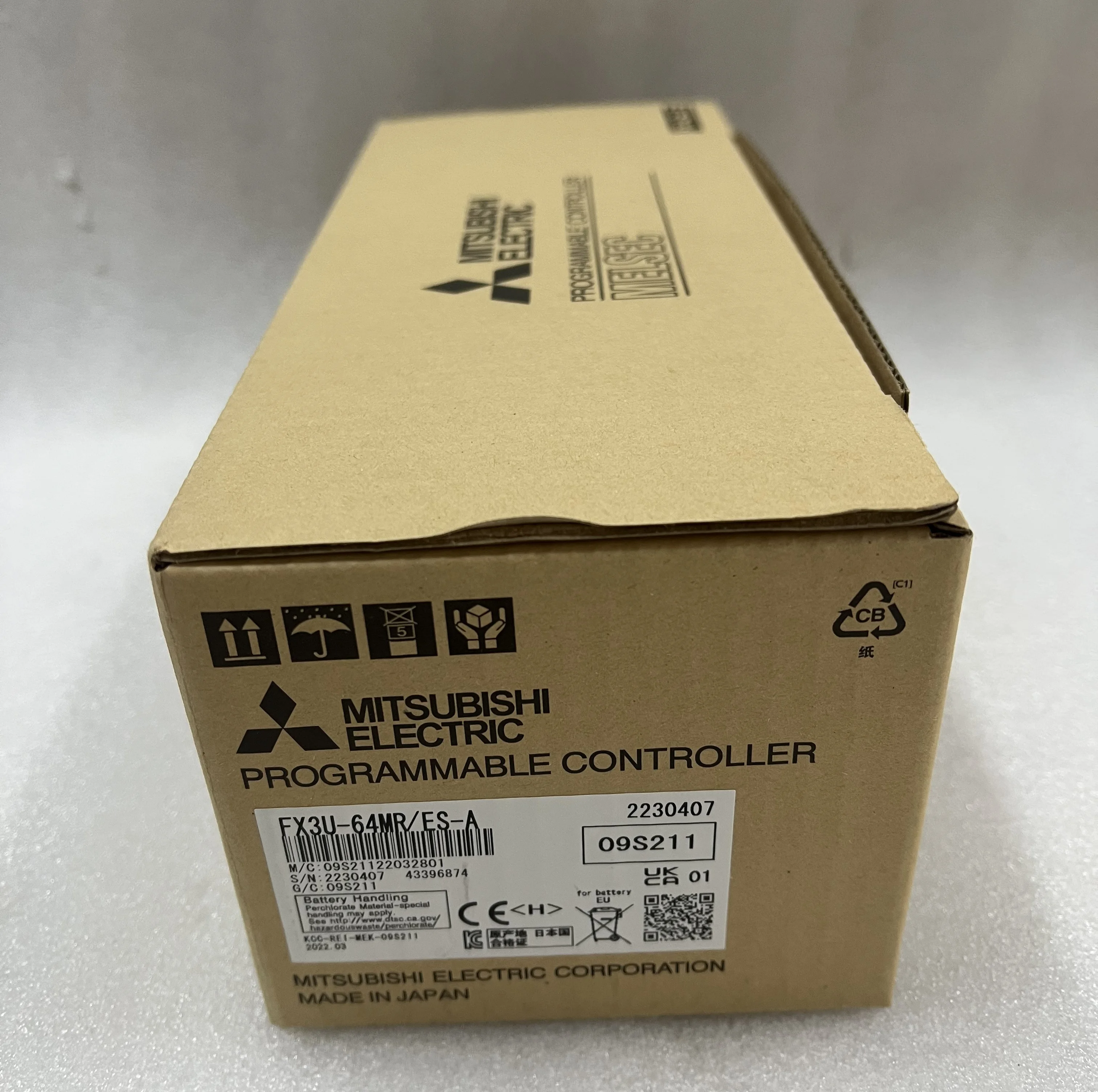 Mitsubishi Programmable Controller (PLC) FX3U-64MR/ES-A