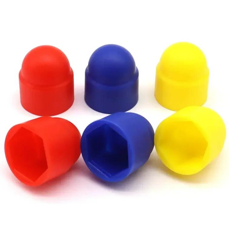 Plastic Nylon Cover Decorative Round Screw Protective Cover Rust Proof Plastic Nuts Cover, Used for Bolts and Screws