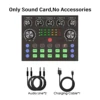 tarjeta de sonido negra-V8s