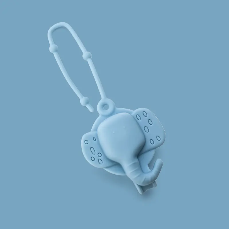 Portable Silicone Pacifier Chain Drop Chain Adjustable Hanging Toys Silicone Lanyard Loss Prevention for Kids