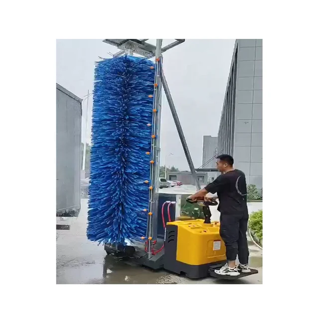 DY-W600-1 Mobile Washing Machine self service Washer Truck and Bus made in China