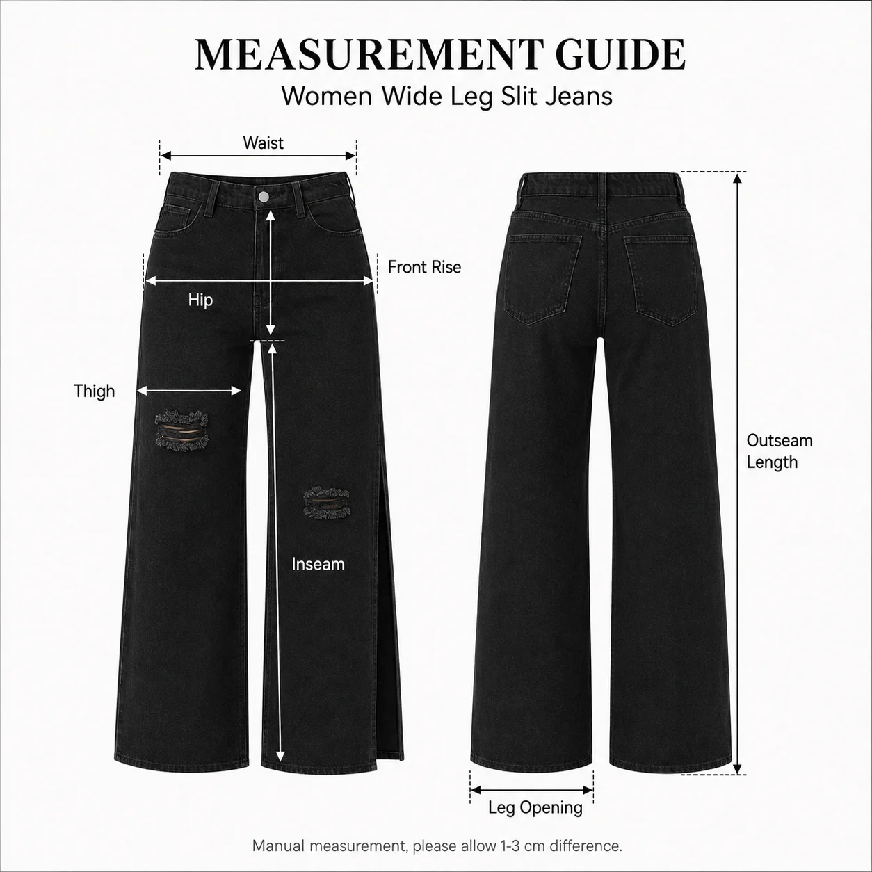Women's High-End Euro-American Stretch Slim Cut Jeans Casual Mid Waist Solid Color Denim Trousers Straight Style