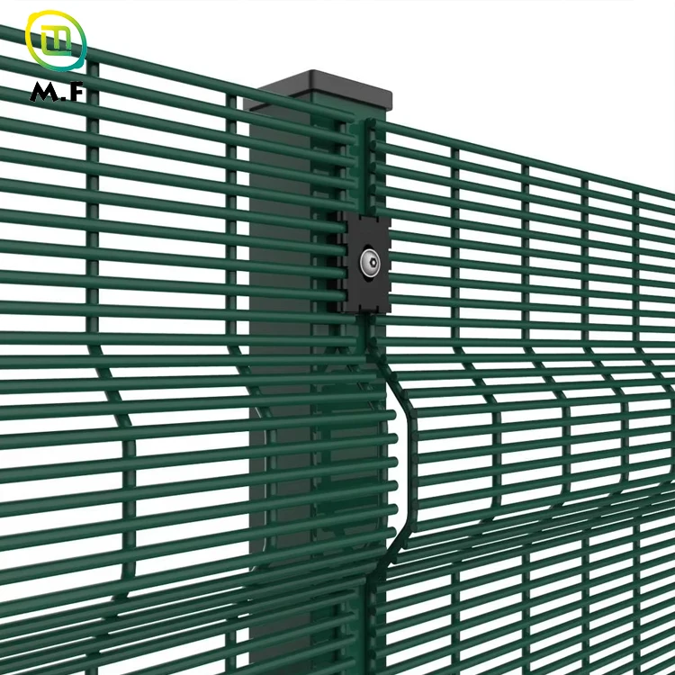 High security fence Clear View Fencing 358 Anti Climb Fence powder coating and galvanized