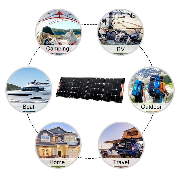 Oraako 150w 200w 300w Marine Solar Panel Sun Power Flexible 125mm