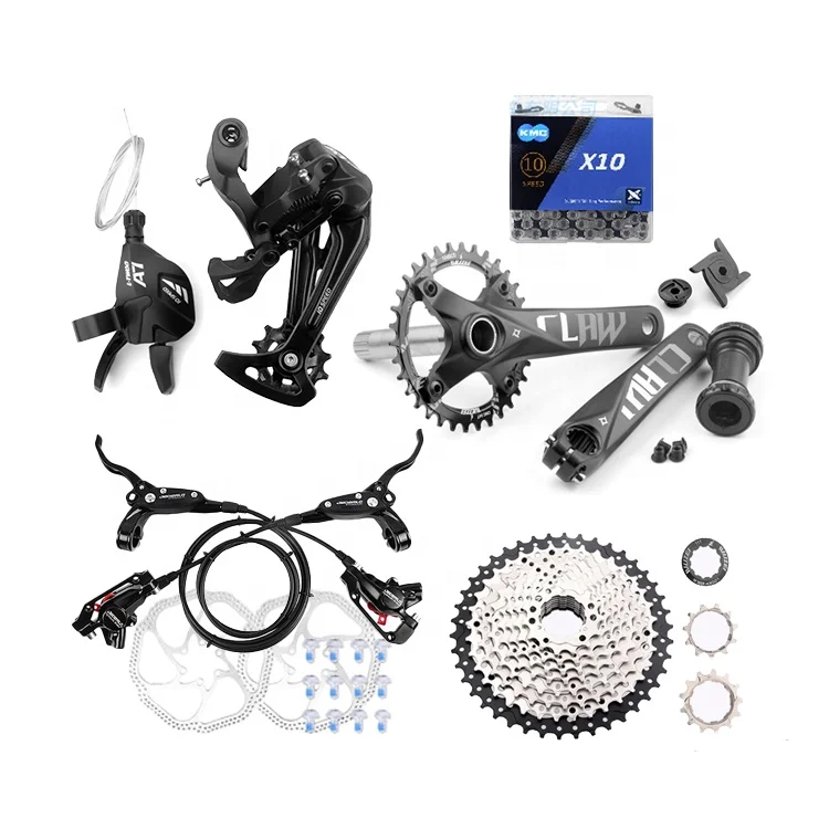 Kmc 10 Speed Mtb Groupset Shimano Deore 1x10 Speed Complete Kit