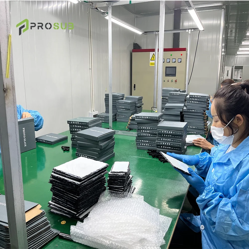 Prosub Wholesale Sublimation Blanks Rock Slate Picture Frames Various Shape Sizes Diy Custom Photo Frame Sublimation Slates