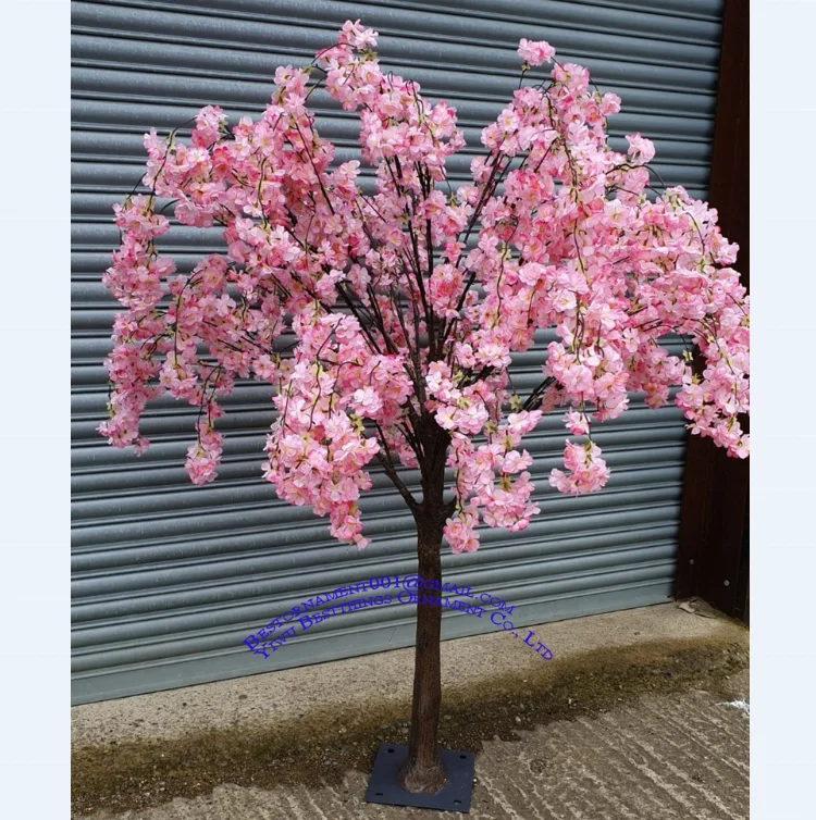 1.8m Pink Artificial Japenesse Cherry Blossom Tree For Wedding Party Centerpiece