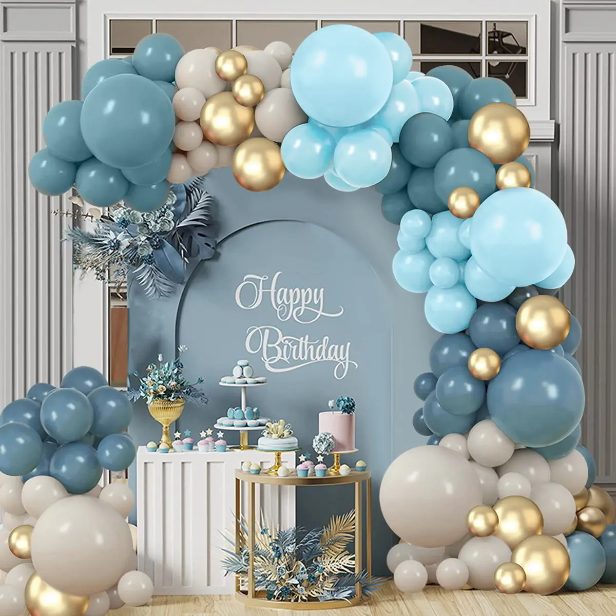 Colorful Maccaron Balloon Arch Kit Garland Wedding Birthday Party ...