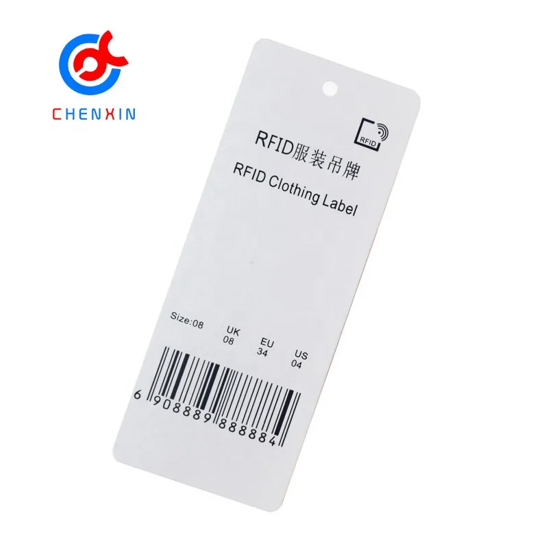 UHF RFID Clothing Tag Labels 860-960MHz UHF Clothing RFID Hang Tag - China  RFID Clothing Hang Label, Garment Label