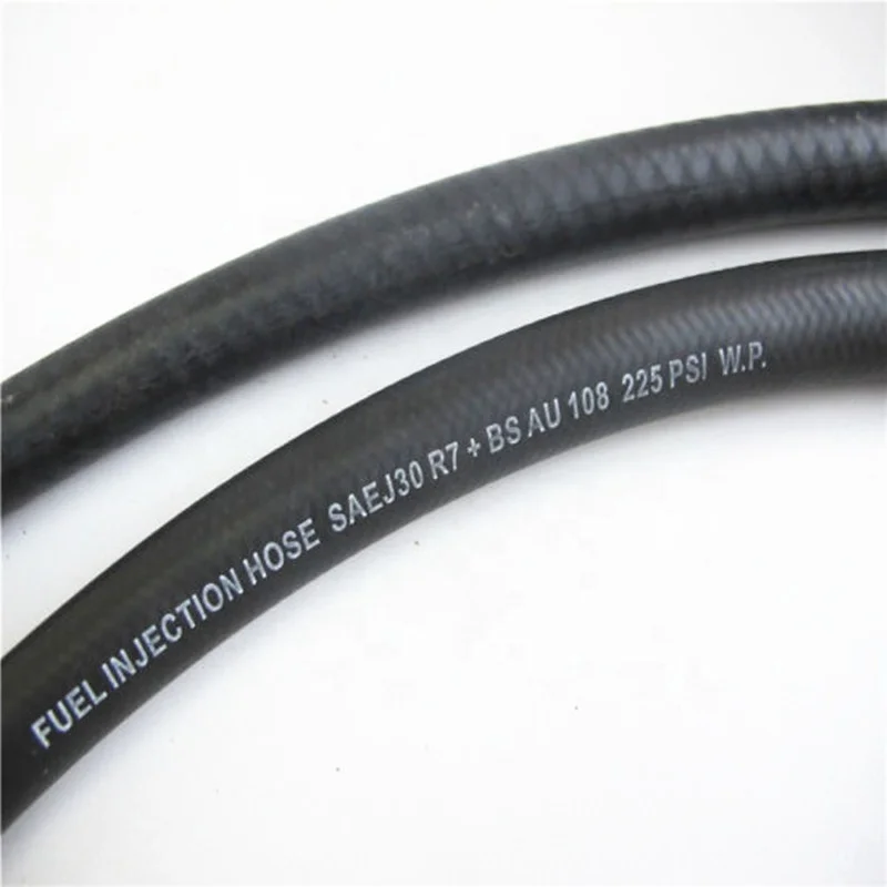 8mm 5/16 CAR FUEL BRAIDED HOSE FLEXI PIPE DIESEL INJECTION REINFORCED POLYESTER 