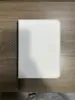 Double side blank white cover