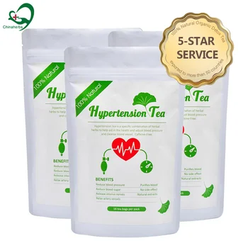 Private Label Natural herbal high blood pressure anti hypertension tea effective for diabetics anti blood issue