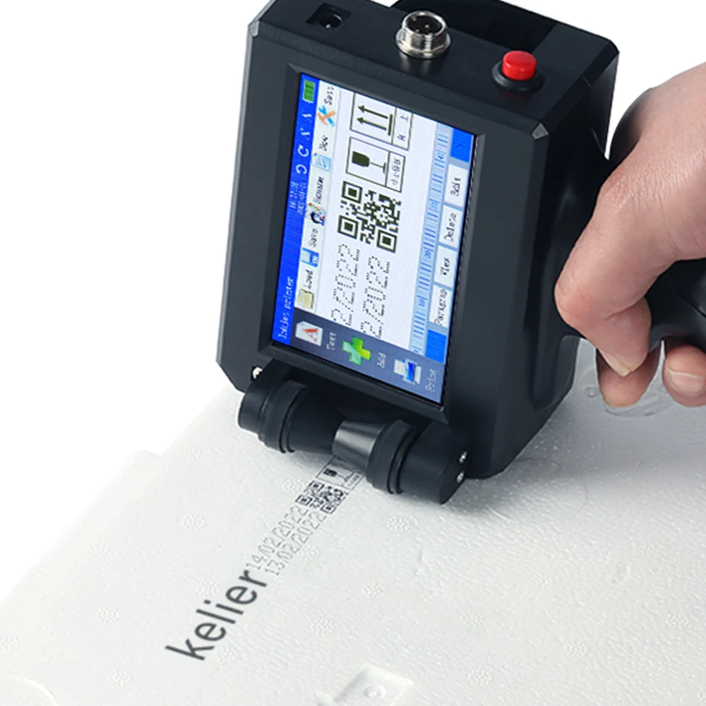 Coding Inkjet Printer Date and Batch Printing Machine Food Packaging Bag Date Code Printer